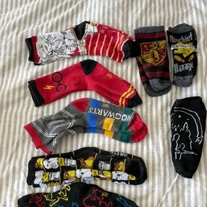 Huge lot of Harry Potter Socks!